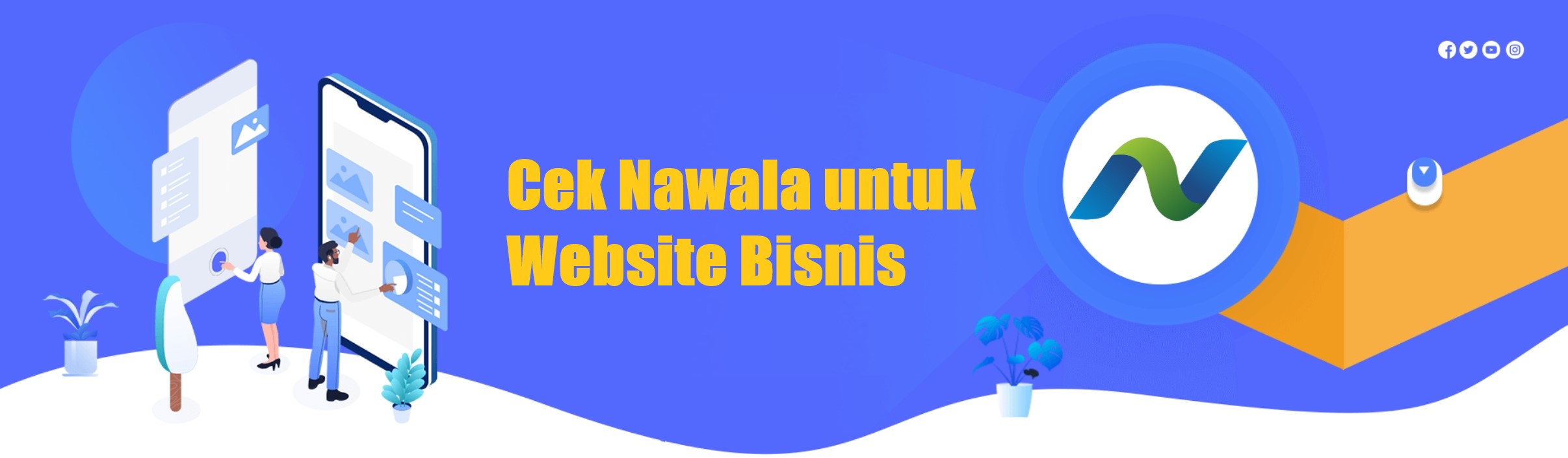 Menggunakan Cek Nawala Website Bisnis