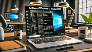 Aktivasi Windows 10 dengan CMD