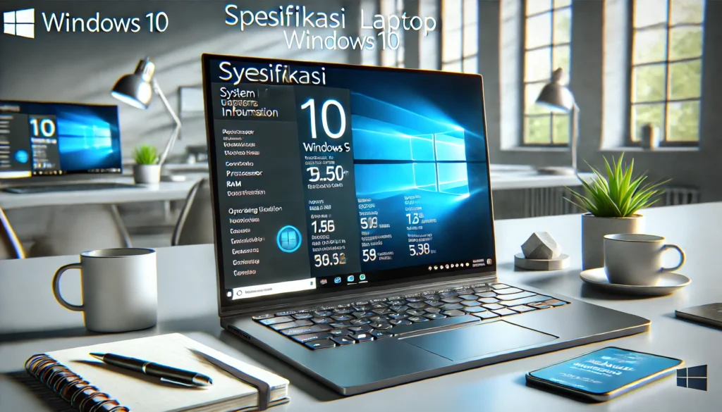 Cara Melihat Spesifikasi Laptop Windows 10
