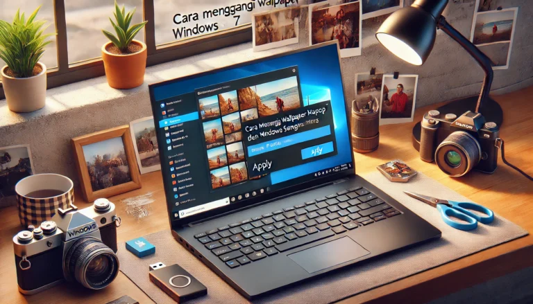 Cara Mengganti Wallpaper Laptop Windows 7