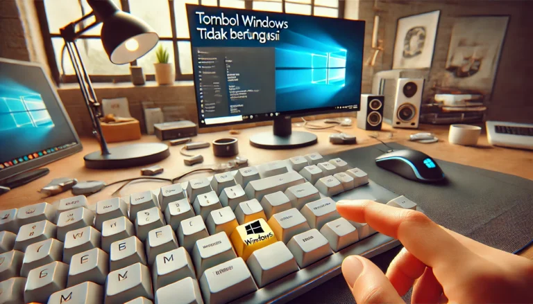 Tombol Windows Tidak Berfungsi