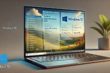 spesifikasi laptop Windows 10