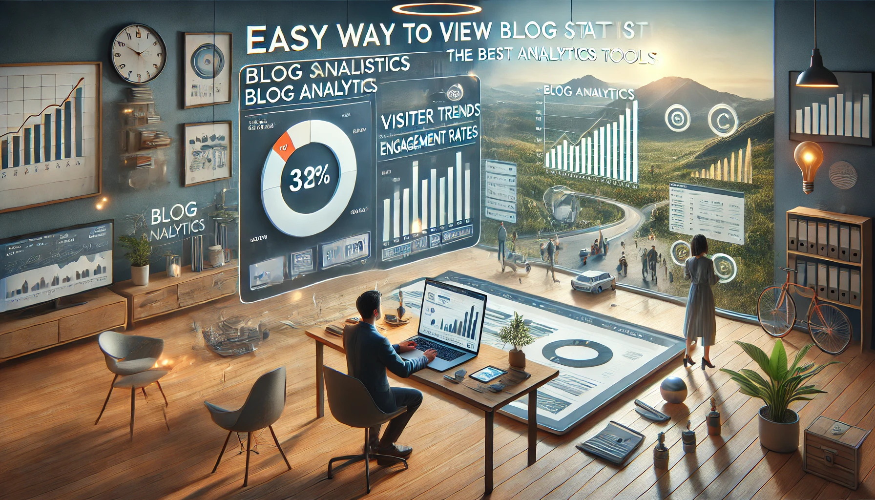 cara mudah melihat statistik blog